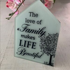 Decorative Family Quote Plaque